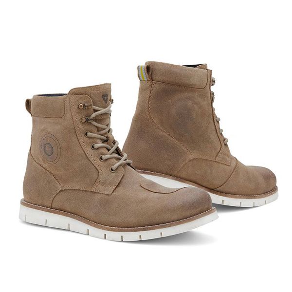 Motorcycle Shoes REV'IT Ginza 2 Taupe White