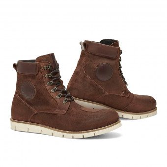 Motorcycle Shoes REV'IT Ginza 3 Brown White