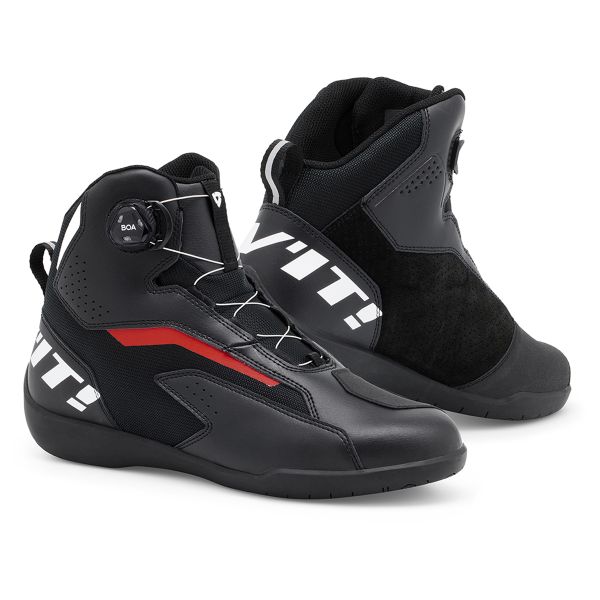 Motorcycle Shoes REV'IT Jetspeed Pro Black Red Motorcycle Shoes REV'IT Jetspeed Pro Black Red