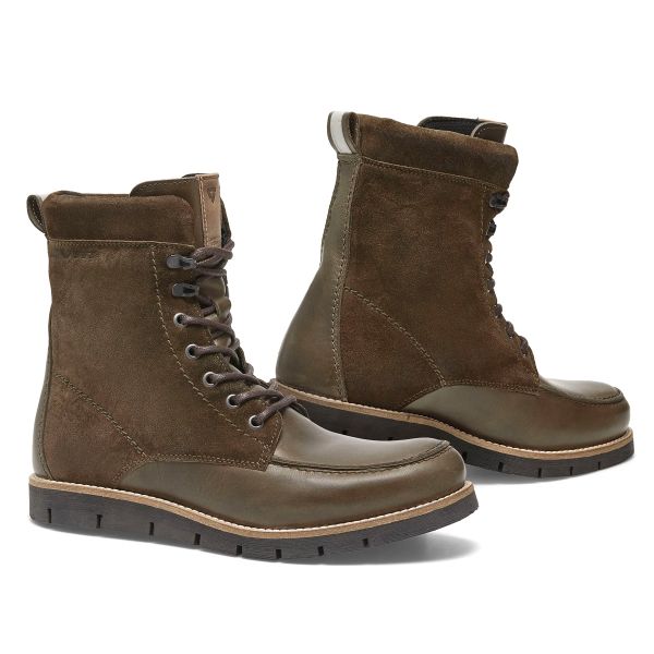 Motorcycle Shoes REV'IT Mohawk 3 Olive Green Black