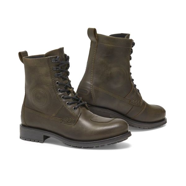 Motorcycle Shoes REV'IT Portland Olive Green Black