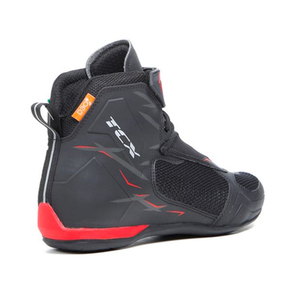 Motocycle shoes TCX R04D Air Black Red ready to ship | iCasque.co.uk