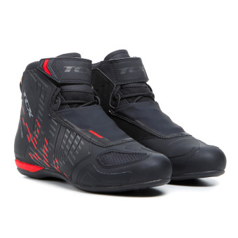 Motorcycle Shoes TCX R04D WP Black Red