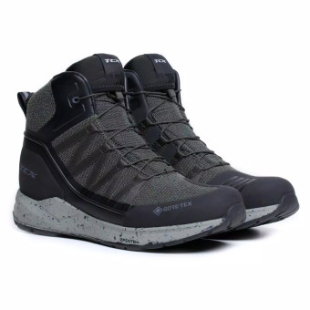 Motorcycle Shoes TCX Speedtrek Gore-Tex Green Grey