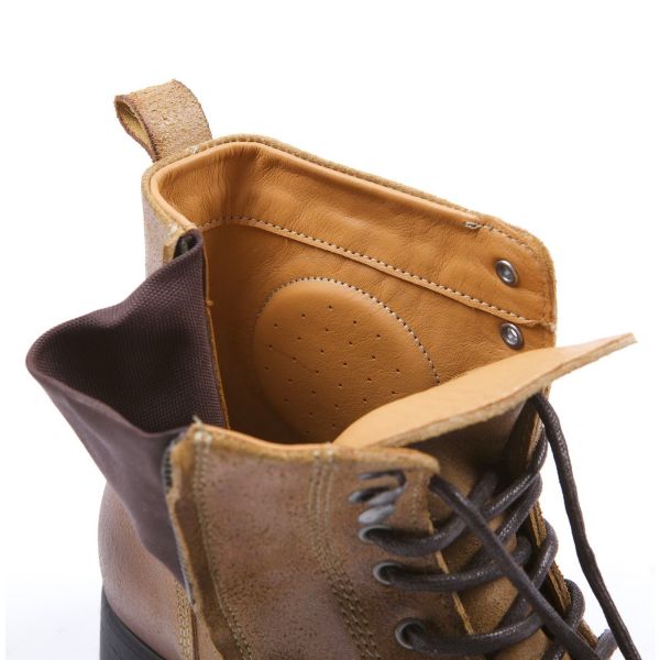 Helstons City Leather Split Beige