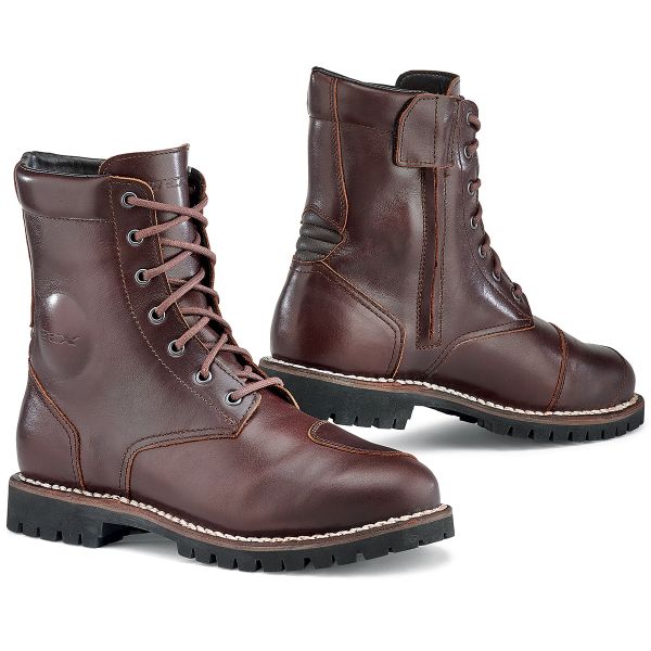 Motorcycle Shoes TCX Hero Waterproof Vintage Brown