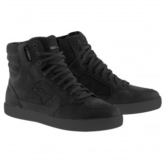 Motorcycle Shoes Alpinestars J-6 Waterproof Black Motorcycle Shoes Alpinestars J-6 Waterproof Black