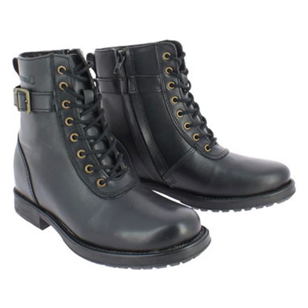 Motorcycle Shoes Soubirac Jane II Lady Black