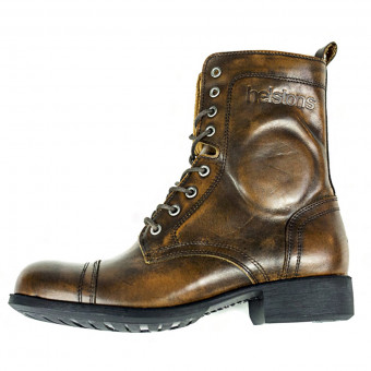 Motorcycle Shoes Helstons Lady Brown Old Motorcycle Shoes Helstons Lady Brown Old