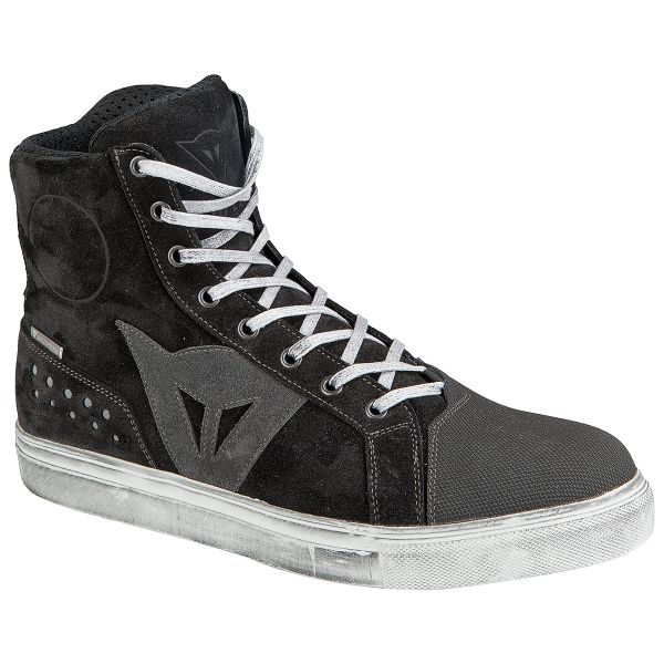 Motorcycle Shoes Dainese Street Biker D-WP Black Anthracite Motorcycle Shoes Dainese Street Biker D-WP Black Anthracite