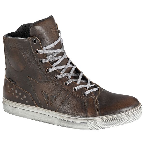 Motorcycle Shoes Dainese Street Rocker D-WP Brown Motorcycle Shoes Dainese Street Rocker D-WP Brown