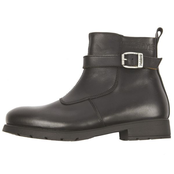 Motorcycle Shoes Helstons Urban Leather Black