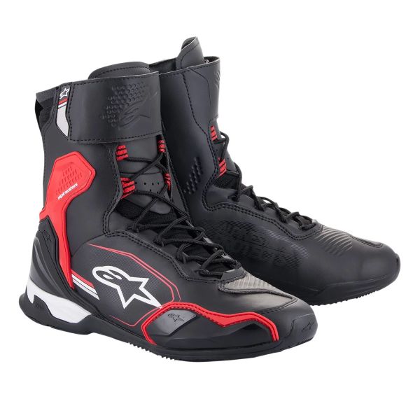 Mid-Boots Alpinestars Superfaster Black Bright Red White Mid-Boots Alpinestars Superfaster Black Bright Red White