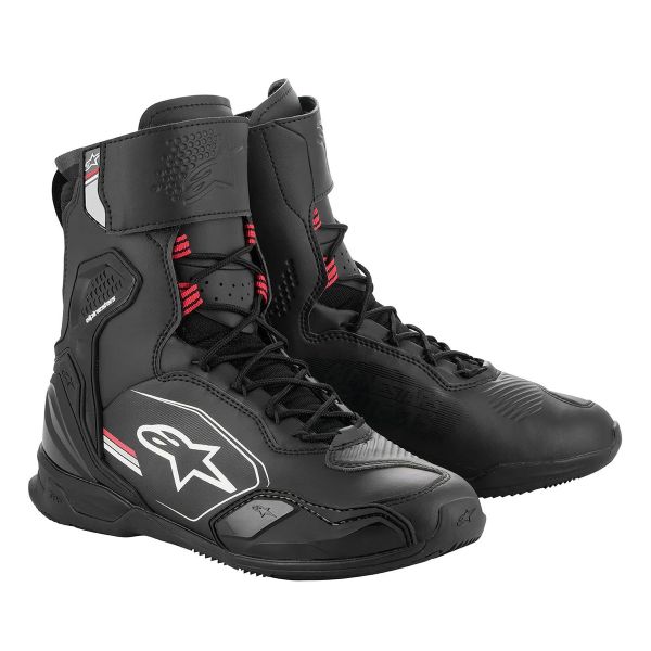 Mid-Boots Alpinestars Superfaster Black Grey Bright Red Mid-Boots Alpinestars Superfaster Black Grey Bright Red