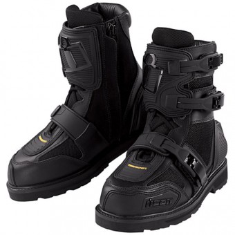Motorcycle Shoes ICON Field Armor Black
