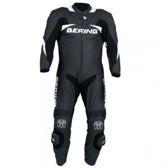 Leather Motorcycle Suits Bering Iro Black
