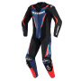 Leather Motorcycle Suits Alpinestars GP Force V2 Leather Suit 1PC Black Blue Red Fluo