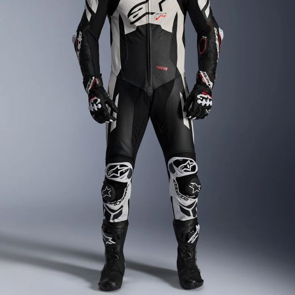 Alpinestars GP Plus V4 Sprint 1PC Black White Red Fluo
