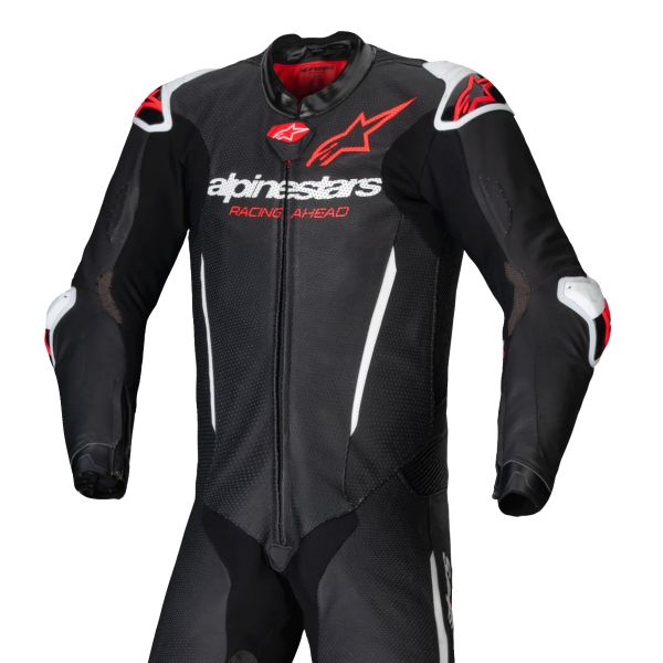 Alpinestars GP-R7 1PC Black White Red Fluo