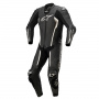 Leather Motorcycle Suits Alpinestars Missile V2 1PC Suit Black White