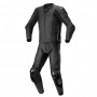 Leather Motorcycle Suits Alpinestars Missile V2 2PC Suit Black Black