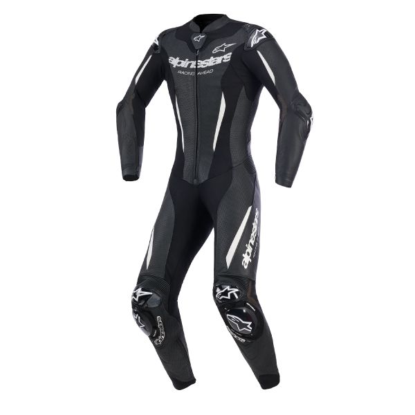 Leather Motorcycle Suits Alpinestars Stella GP-R7 1PC Leather Suit Black