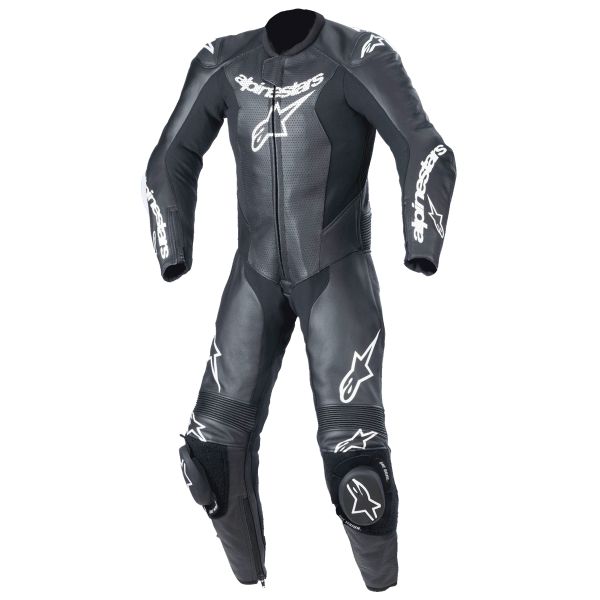Leather Motorcycle Suits Alpinestars Youth GP Plus V2 1PC Black Leather Motorcycle Suits Alpinestars Youth GP Plus V2 1PC Black