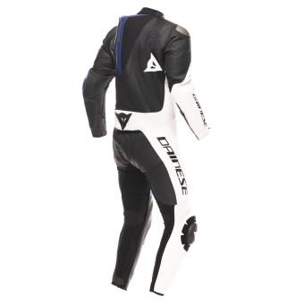 Dainese Demon Sprint 1PC Leather Black White Red Lava