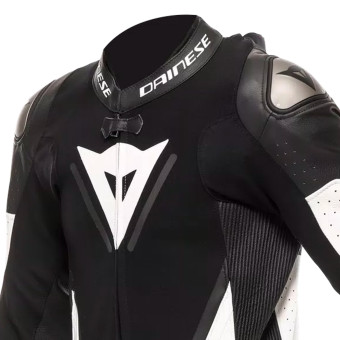 Dainese Demon Sprint 1PC Leather Black White White