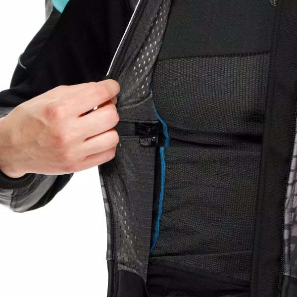 Dainese Fulminea 2PCS Leather Black Anthracite White