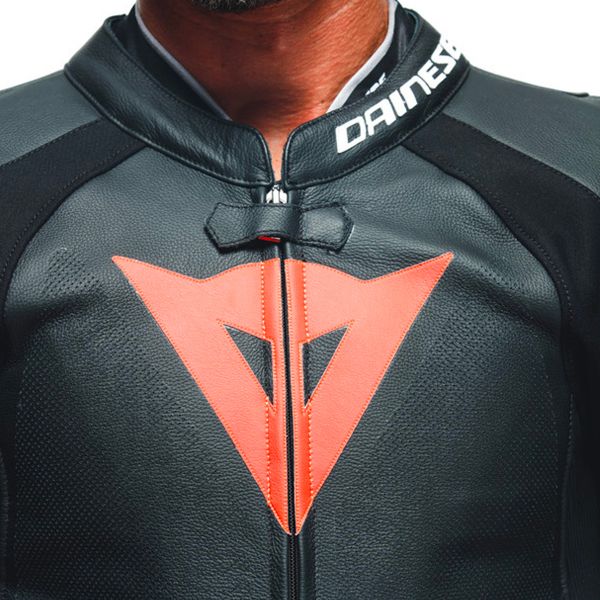 Dainese Tosa Black Fluo Red White