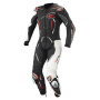 Leather Motorcycle Suits Ixon Demonio Black White Red