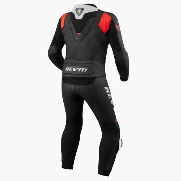 REV'IT Argon 2 Black Neon Red 2PC