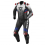 Leather Motorcycle Suits REV'IT Quantum 2 White Blue