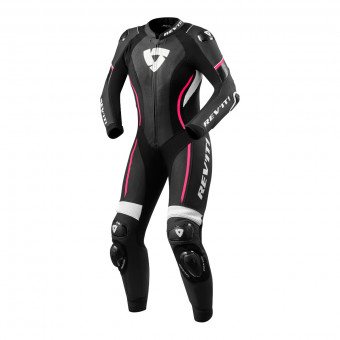 Leather Motorcycle Suits REV'IT Xena 3 Ladies Black Pink