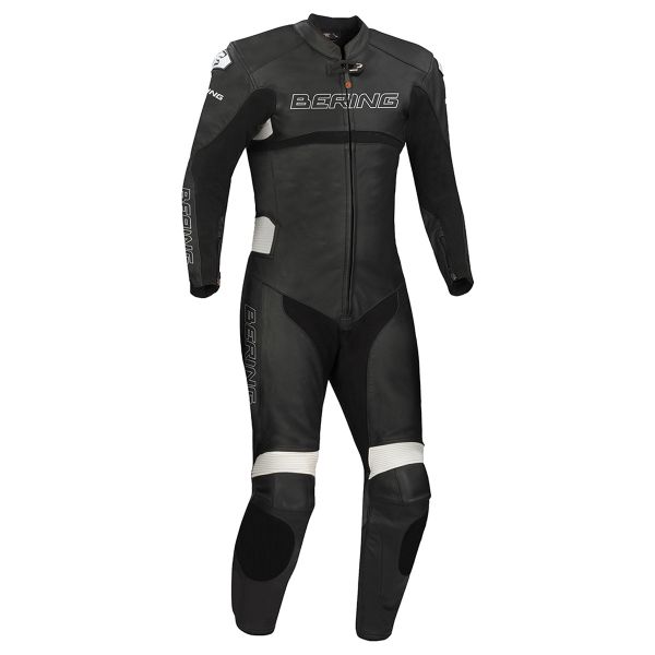 Leather Motorcycle Suits Bering Curve-R Black
