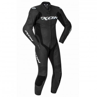 Leather Motorcycle Suits Ixon Falcon Black White