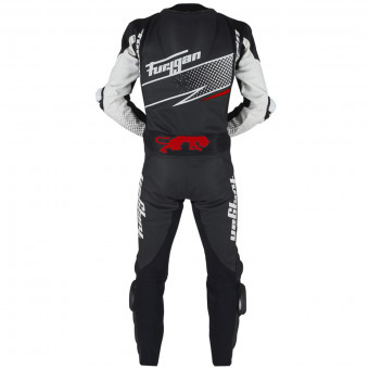 Furygan Full Ride Black White Red