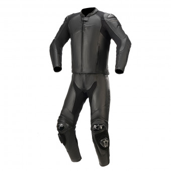 Leather Motorcycle Suits Alpinestars GP Plus V3 Suit 2 PC Graphite