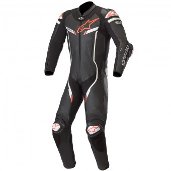 Leather Motorcycle Suits Alpinestars GP Pro V3 Tech-Air Compatible Black White