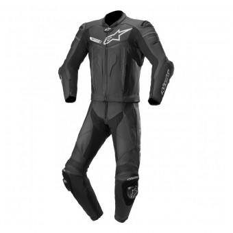Leather Motorcycle Suits Alpinestars Motegi V3 2PC Black