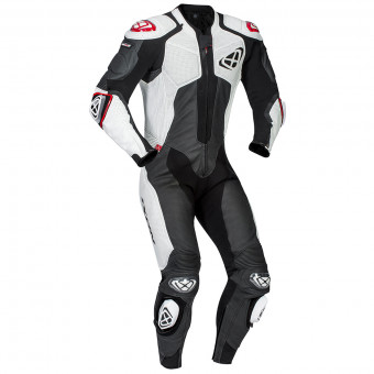 Leather Motorcycle Suits Ixon Vendetta Black White