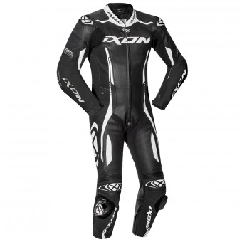 Leather Motorcycle Suits Ixon Vortex 2 Black White