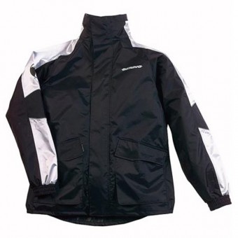 Rain Jackets & Coats Bering Jacket Maniwata Black Silver Rain Jackets & Coats Bering Jacket Maniwata Black Silver