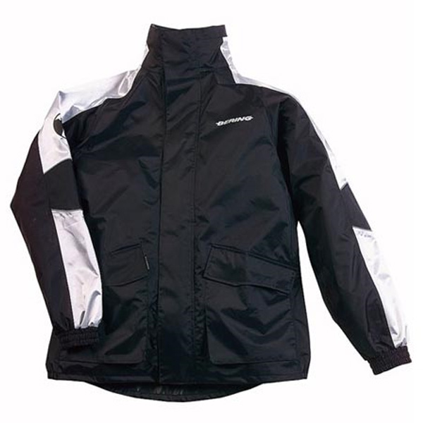 Rain gear Bering Jacket Maniwata Black Silver Rain gear Bering Jacket Maniwata Black Silver