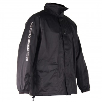 Rain Jackets & Coats V'Quattro Arcus Black Rain Jackets & Coats V'Quattro Arcus Black