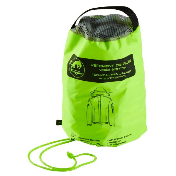 Furygan Neptun Evo Black Fluo Yellow