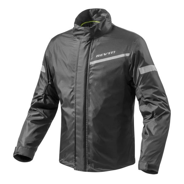 Rain Jackets & Coats REV'IT Cyclone 2 H2O Black Rain Jackets & Coats REV'IT Cyclone 2 H2O Black