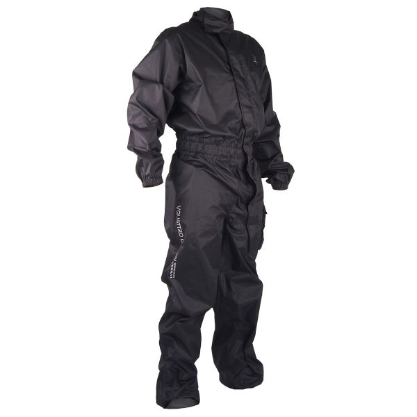Motorcycle Rain Suit V'Quattro Targa Black Motorcycle Rain Suit V'Quattro Targa Black