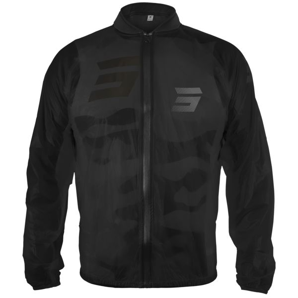 Rain gear SHOT Strechable Windbreaker Jacket Black